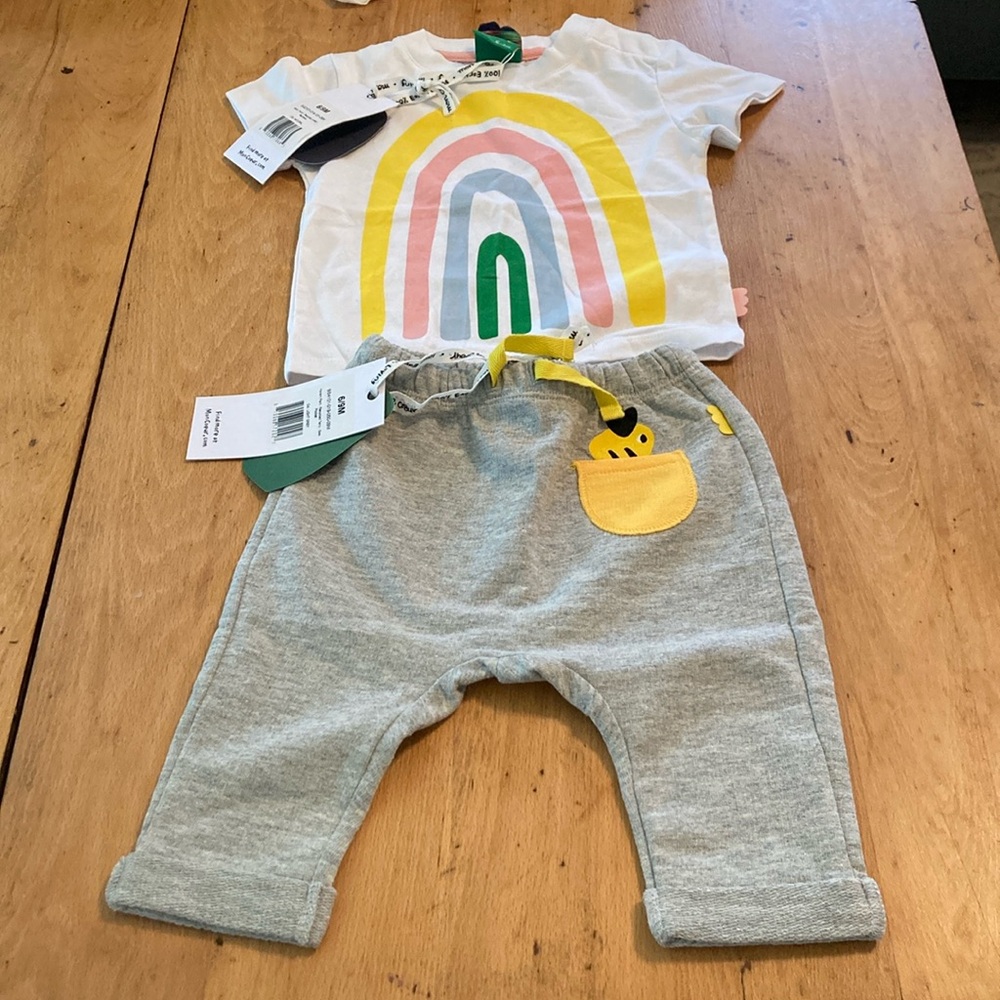 ✨Host Pick ✨ Mon Coeur Colorful Rainbow Baby Outfit